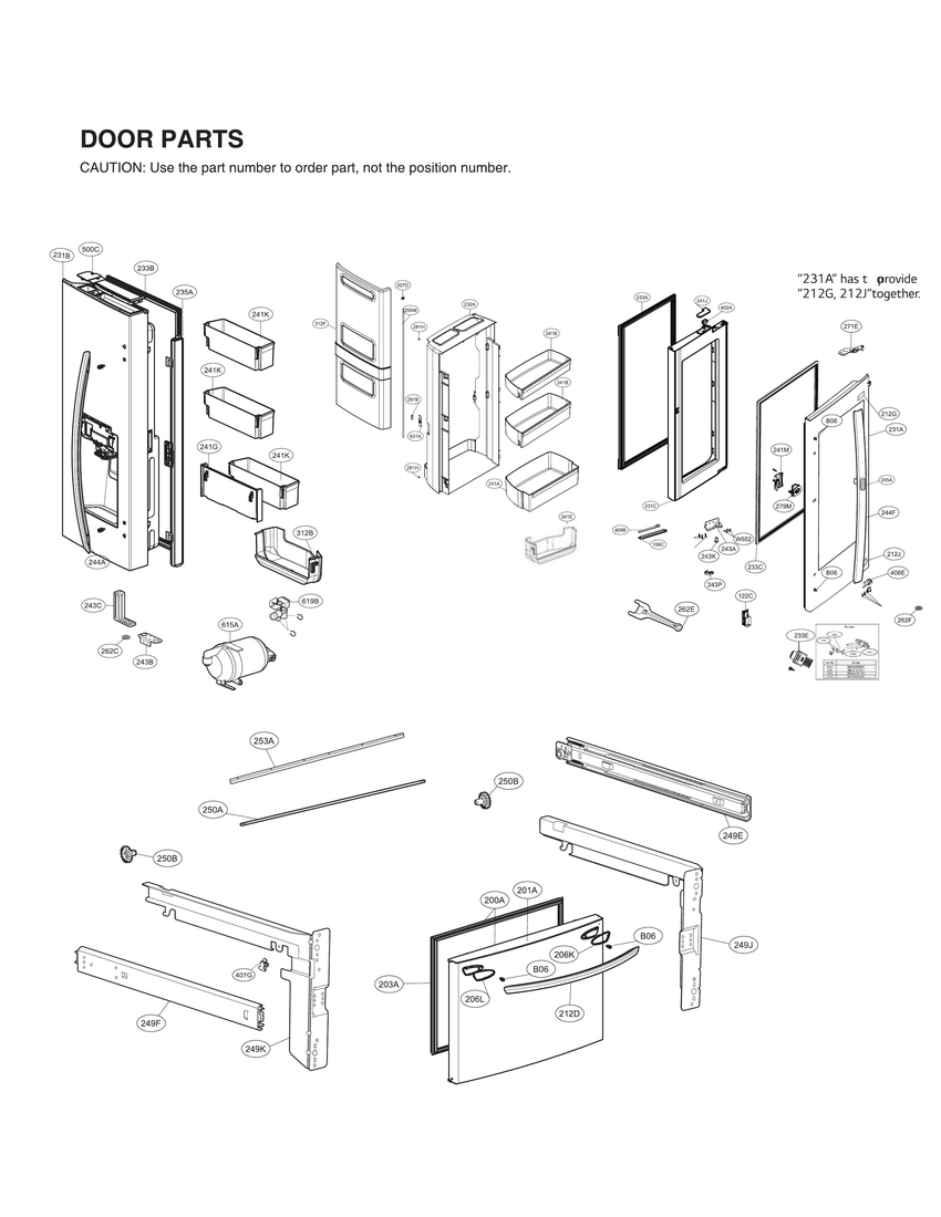 Door parts