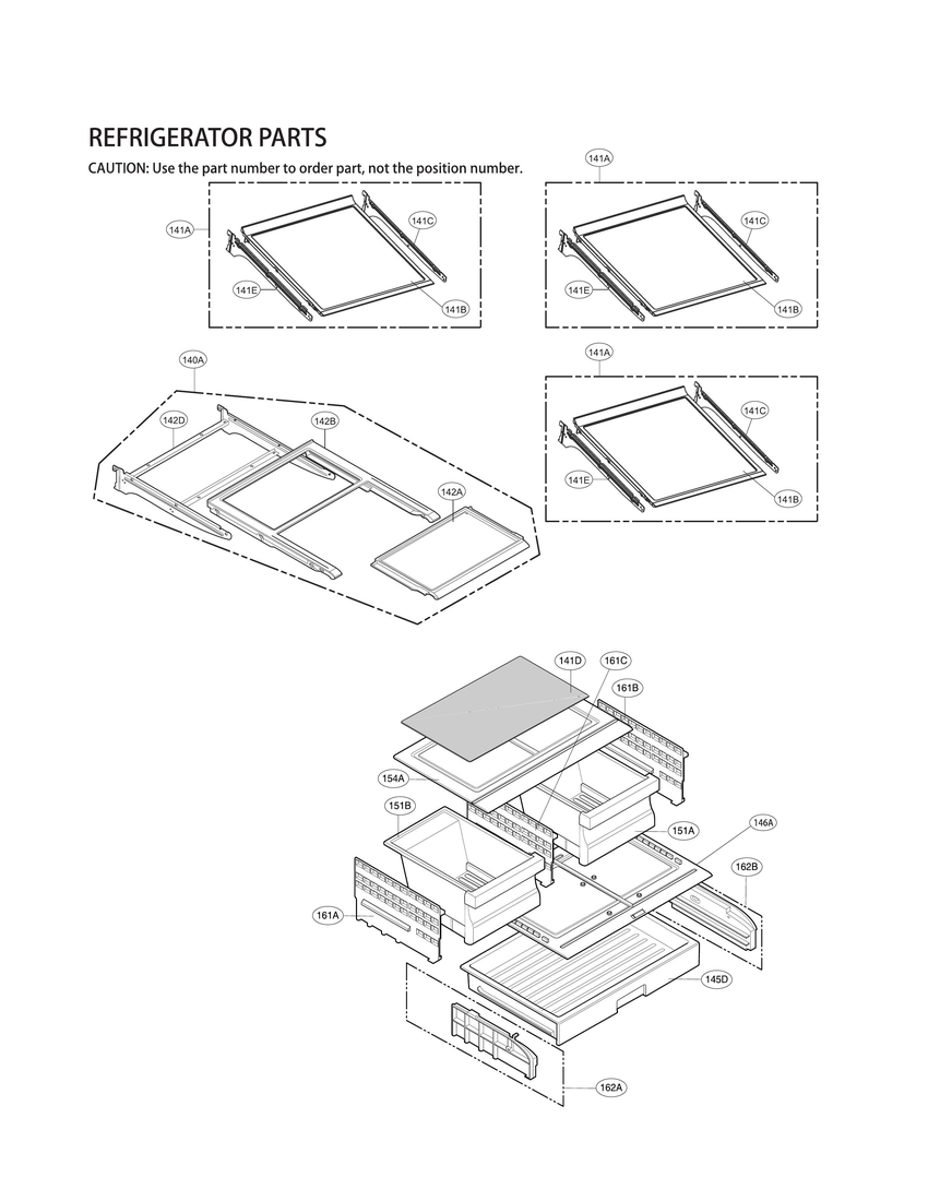 Refrigerator parts