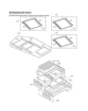 Refrigerator parts