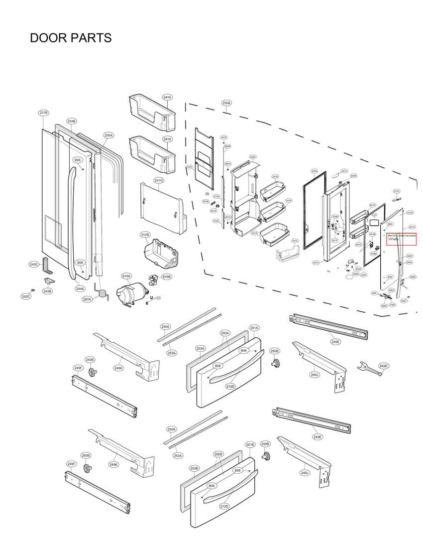 Door parts