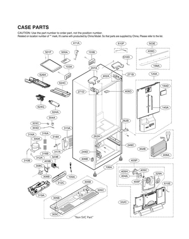 Case parts