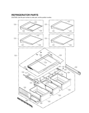 Refrigerator parts