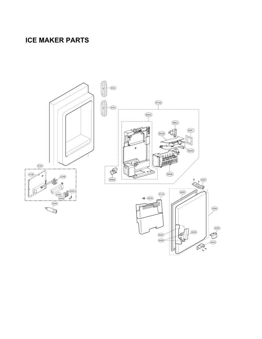 Ice maker parts