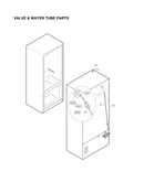 Valve & water tube parts