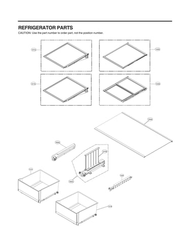 Refrigerator parts