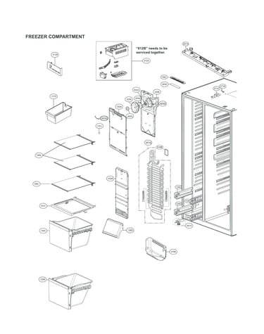 Freezer compartment