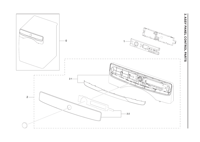 Control panel assy
