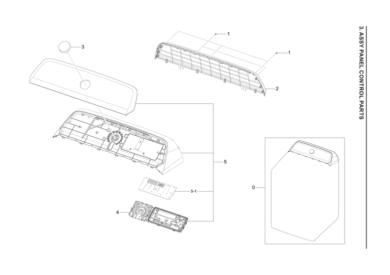 Control panel assy
