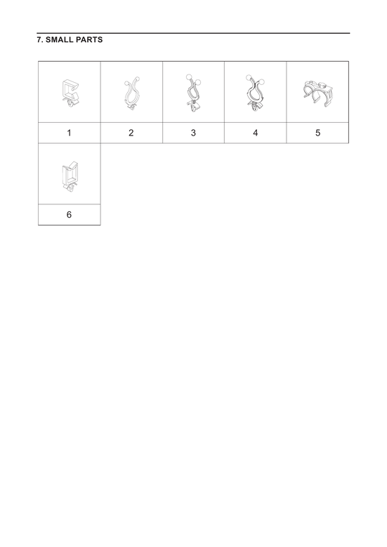 Small parts