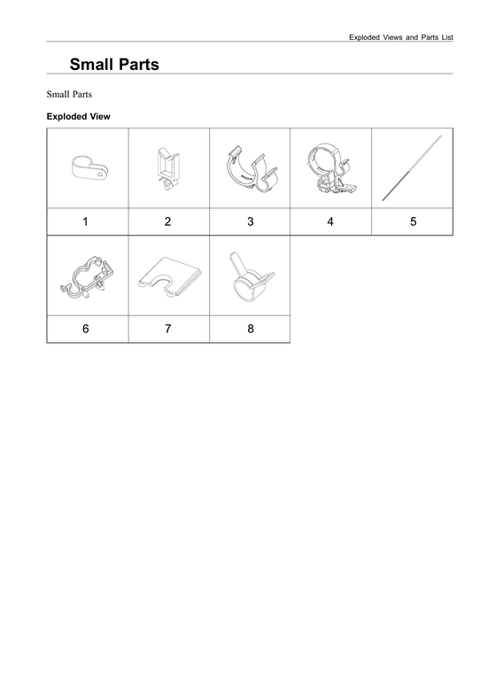 SMALL PARTS
