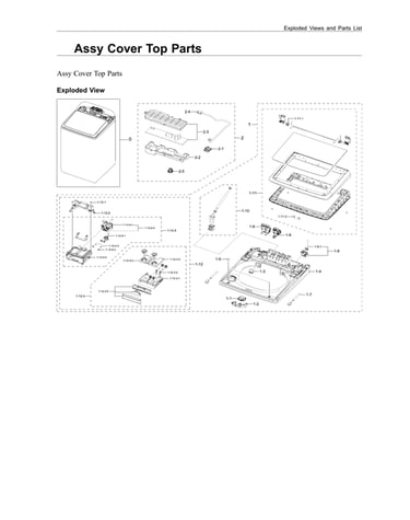 Top cover assy