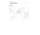 Samsung WF45A6400AW/US-00 front assy diagram