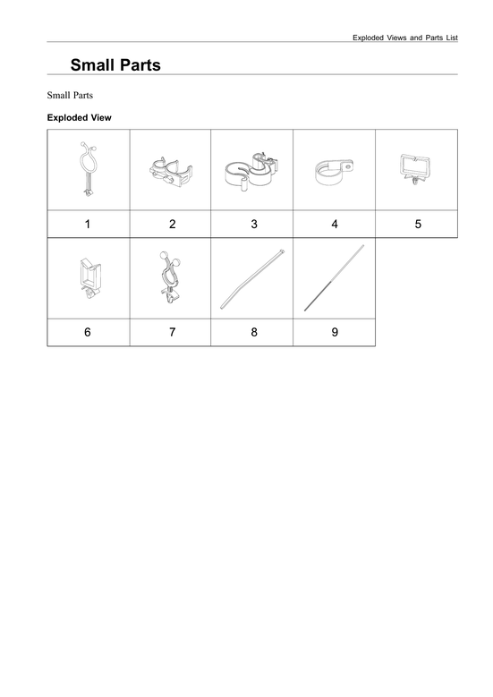Small parts