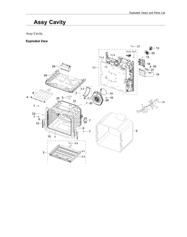 Cavity assy