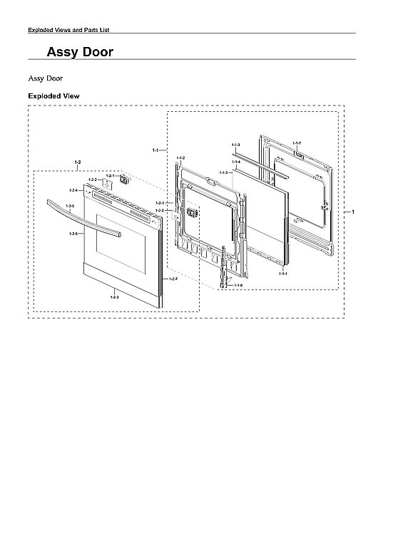 Parts for Samsung NE63T8511SS/AA Range & Oven