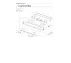 Samsung NE63T8511SS/AA-00 control box assy diagram