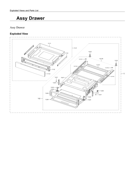 Drawer assy