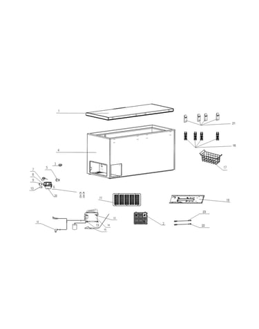 Chest freezer