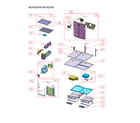 Kenmore Elite 11172697120 refrigerator room diagram
