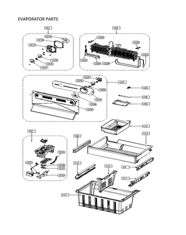 Evaporator parts