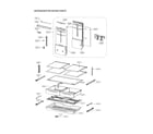 Kenmore 11173025020 refrigerator room parts diagram