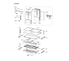 Kenmore 11173027120 refrigerator room diagram