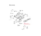 LG LDFN4542D/00 base assy diagram