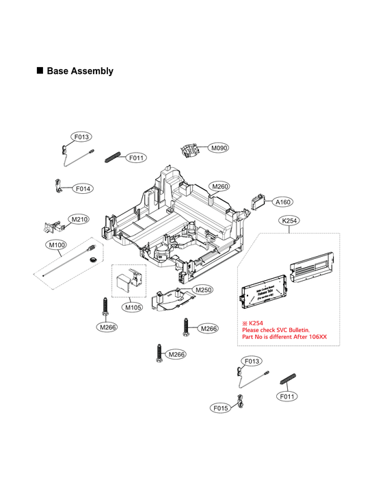 Base assy