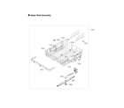 LG LDFN4542D/00 upper rack assy diagram