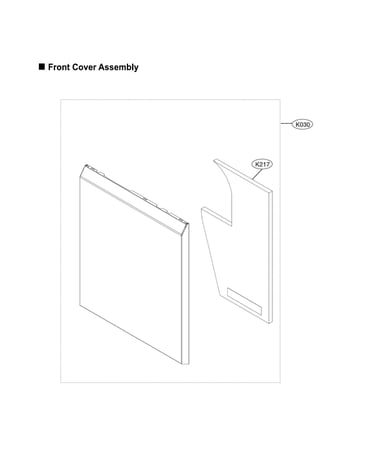 Front cover assy