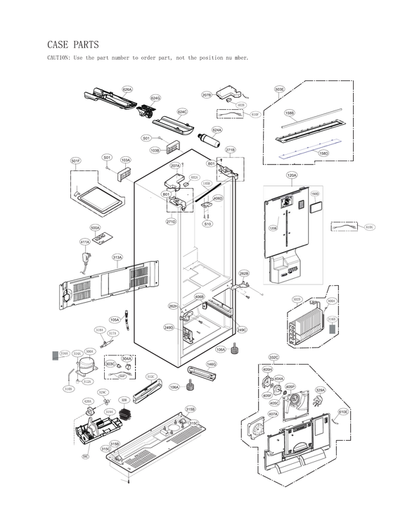 Case parts