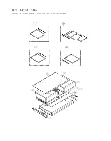 Refrigerator parts
