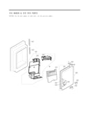 Ice maker & ice bin parts