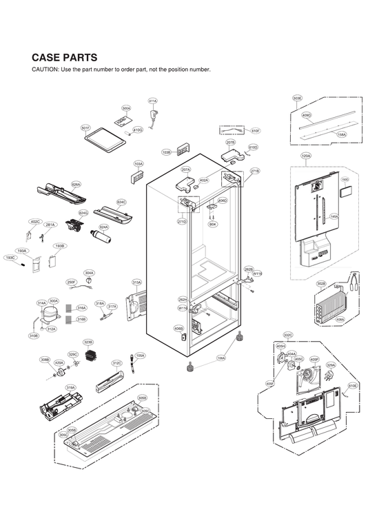 Case parts