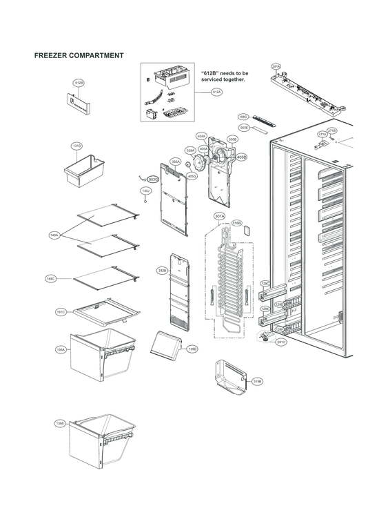 Freezer compartment