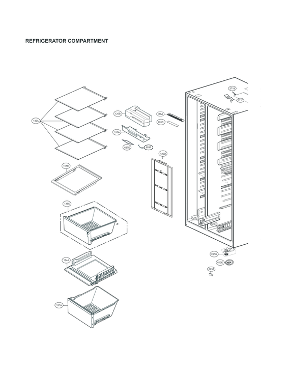 Refrigerator compartment