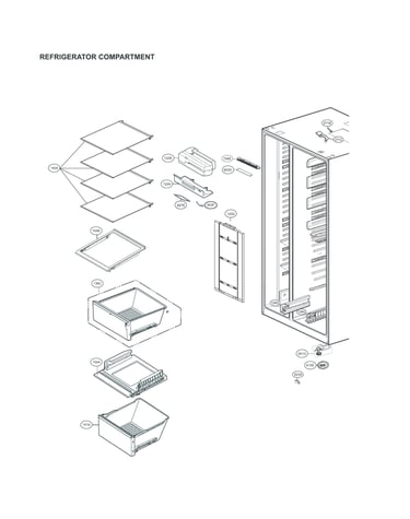 Refrigerator compartment