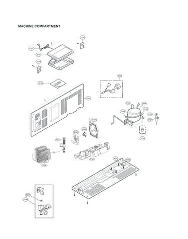 Machine compartment