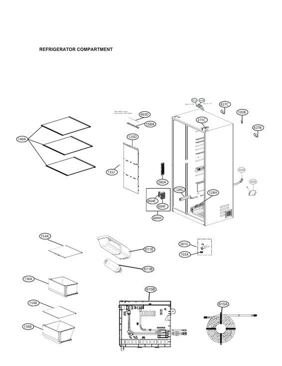 Refrigerator compartment