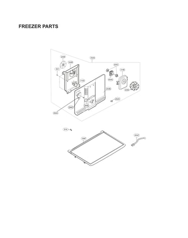 Freezer parts