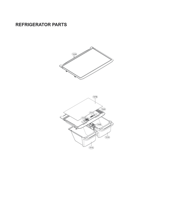 Refrigerator parts