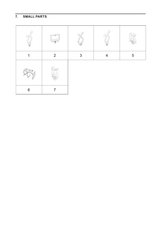 Small parts