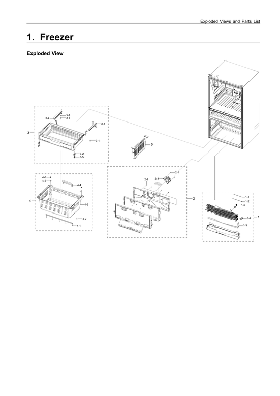 Freezer assy