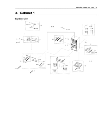 Cabinet 1 assy