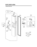 Freezer door parts