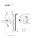 Freezer door parts