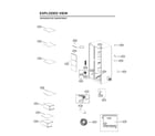 LG LRSOS2706S/00 refrigerator compartment parts diagram