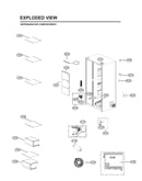 Refrigerator compartment parts