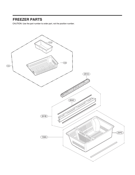 FREEZER PARTS