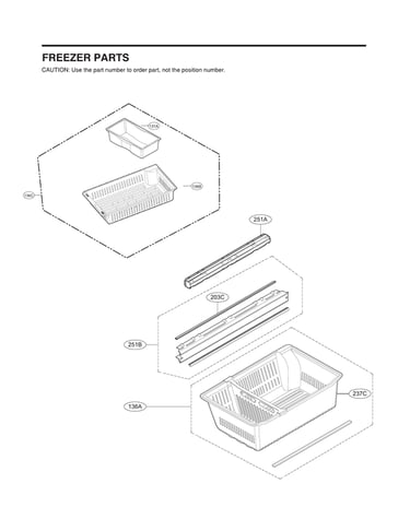 Freezer parts